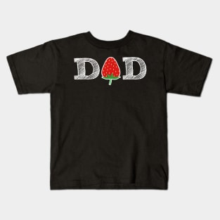Funny Strawberry Dad Fruit Gif Kids T-Shirt